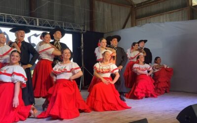 El Ballet Municipal de Ubajay brilló en «La Clarita sobre rieles»