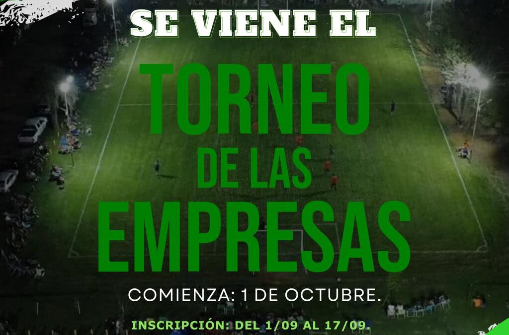 Abren las inscripciones para el Torneo de las Empresas 2026